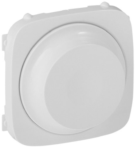 Лицевая панель Legrand Valena Allure для светорегулятора поворотного белый фото Лицевая панель Legrand Valena Allure для светорегулятора поворотного белый картинка